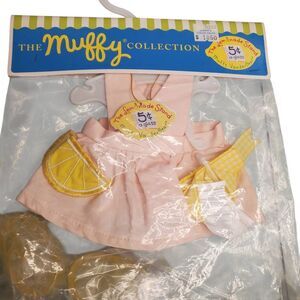 Vintage 1996 The Muffy Collection Vanderbear  Clothing Lot Of 4  outfits.